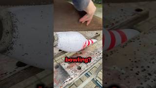 COSA C’È DENTRO UN BIRILLO DA BOWLING🤯mrkul [upl. by Eolande]