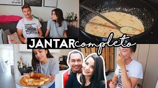 JANTAR COMPLETO PARA DOIS ft Bruna Paula [upl. by Ordnassela]