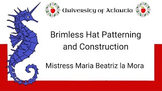 Brimless Hat Patterning and Construction [upl. by Naloj]