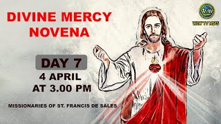 DIVINE MERCY NOVENA DAY 7  4 APRIL 2023 AT 300 PM  PRAYING THE SICK divinemercynovena chaplet [upl. by Booze]