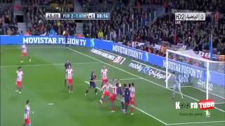 Barcelona vs Atletico Madrid 41 All Goals amp Highlights HD 16122012 [upl. by Brooke]