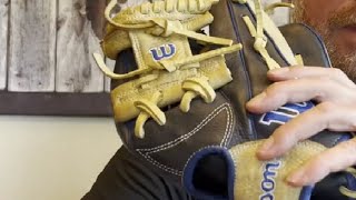 REAL Review of Wilson A1000 Baseball Glove after hard use [upl. by Halian]