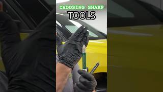 CHOOSING the CORRECT Tool to finish a Dent Repair [upl. by Nylirret]