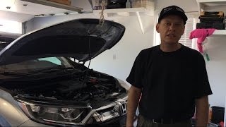 20172022 Honda CRV 15L Turbo Oil Change and Fumoto Valve Install [upl. by Joycelin825]