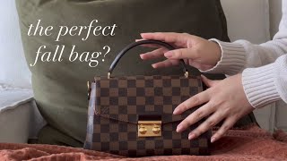 All About the Louis Vuitton Croisette Bag  Fall Luxury  Whats in my Bag [upl. by Valera]