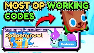 😱FREE UPDATE DLC CODES IN PET SIMULATOR X UPDATE ROBLOX PET SIMULATOR X TOY CODES [upl. by Ganny]