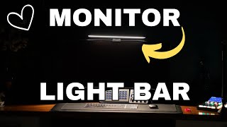 Upgrade Your Setup With A Monitor Light Bar [upl. by Manno]