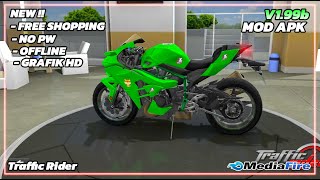 150MB  Motorbike  Traffic Rider Apk Mod V199b Grafik HD Offline Terbaru  KRZ [upl. by Phares402]