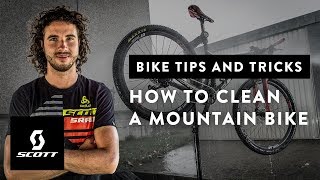 How to Clean a Mountain Bike with Yanick the Mechanic [upl. by Saunder]