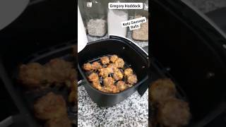 Keto Air Fryer Sausage Balls  Youtube keto ketorecipes airfryer shorts [upl. by Meredeth]