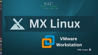 How to installation MX Linux on VMware WorkStation linuxos [upl. by Nytsyrk]