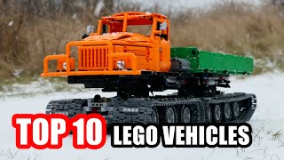 Top 10 Epic LEGO Technic Vehicles [upl. by Nai]