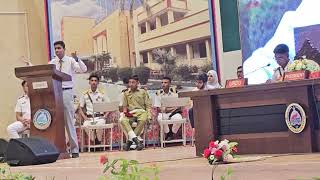 Cadet College Petaro  Speech and Declamation Contest 2024  Great Speech by Student [upl. by Orlina]