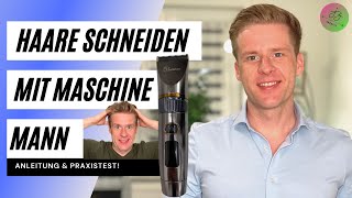 Haare schneiden mit Maschine Mann [upl. by Valene714]