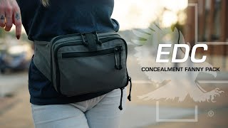 EDC Concealment Fanny Pack Overview bethedifference beprepared stopthebleed edc edcgear [upl. by Erik]