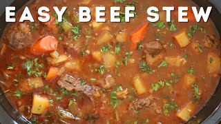 Easy Homemade Beef Stew  Best Beef Stew Recipe [upl. by Vern]