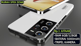 Rp1Jutaan RAM 6GB128GB BATERAI 5000mah MURAH Chipset bertenaga HP OPPO 1 JUTAAN TERBAIK 2022 [upl. by Elletnuahs122]