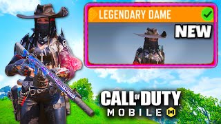 NEW LEGENDARY DAME in COD MOBILE 😍 [upl. by Cherey]