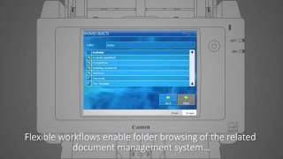 Embedded Applet for Canon ScanFront Network Scanner [upl. by Nnov]