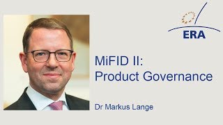 MiFID II Product Governance [upl. by Thatch]