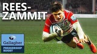 Louis ReesZammit  Rees Lightning  One To Watch  Gallagher Premiership 201920 [upl. by Timmie]