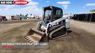 2014 Bobcat T450 Skid Steer Track Loader [upl. by Vivica]