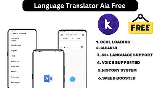 Language Translator App Aia  Free Aia  Kodular Free Aia  New Aia File Free  Tach Babu [upl. by Nailuj709]