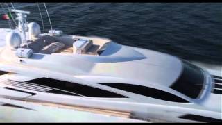 Luxury Yacht  Pershing 115 [upl. by Debo61]