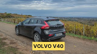 MON PREMIER TEST AUTO  LA VOLVO V40 [upl. by Fadas]