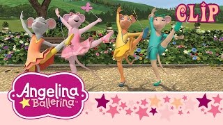 Angelina Ballerina  The Butterfly Jazz Dance [upl. by Thisbee536]