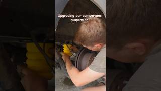 Upgrading our diy campers suspension using sumo springs campervan camper sumosprings suspension [upl. by Dirtsa]