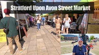 Stratford Upon Avon Street Market 13th Aug 2024 [upl. by Acul]