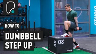 How To Do A Dumbbell Step Up [upl. by Chace]