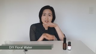 How to make DIY Floral Water or Face Mist [upl. by Akirdna]