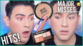 NEW MAYBELLINE MAKEUP TESTED HITS AND MISSES  Manny MUA [upl. by Lobel]