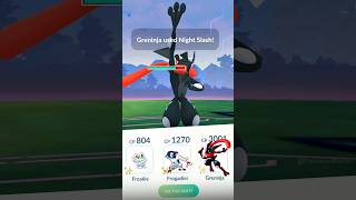 Shiny GRENINJA Family vs Leader ARLO in Pokemon GO [upl. by Ecyac385]