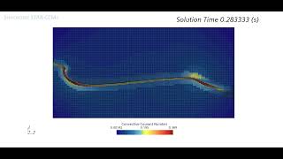 STARCCM Tutorial VOF Tank Sloshing with Adaptive Meshing  Convective Courant Number [upl. by Viviyan]