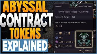 Abyssal Contracts amp Tokens Explained  Where To Get  How To Use  Throne amp Liberty [upl. by Supmart]