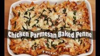 Chicken Parmesan Baked Penne recipe [upl. by Zaragoza]