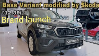 Skoda kushaq  New features Good mileage  Skoda  Price 1239 lakh [upl. by Afira]