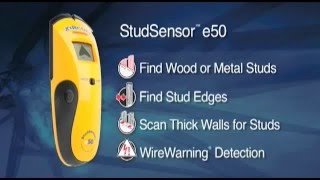 Screwfix  ZIRCON E50 STUDSENSOR STUD FINDER [upl. by Hsaka865]