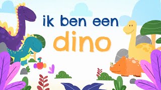 Ik ben een dino  Een dino lied voor de onderbouw  Dinosaurus lied [upl. by Otrebtuc]