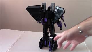 Transformers SK02 G1 Skywarp MOC by BWTMT Brickworks [upl. by Lev98]