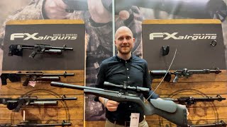 Great British Shooting Show 2024  FX Airguns Interview with Johan Axelsson about the FX DRS Range [upl. by Ayra]