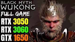 Black Myth Wukong FULL GAME  GTX 1650  RTX 3050  3060  1050 ti  Playable [upl. by Erlewine]