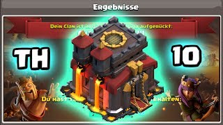 Clankriegs Liga Rathaus 10 Dorf  Dark Looters Base  Rh 10 vs Rh 11 verteidigt  Coc Deutsch [upl. by Arata783]