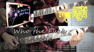 Who the F Are Arctic Monkeys  Arctic Monkeys Tab pdf Tutorial [upl. by Yuria]