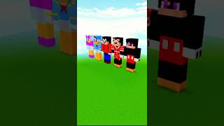 Minecraft  Noob vs Pro vs Hacker Mickey mouse 🐭 Battle [upl. by Haididej]