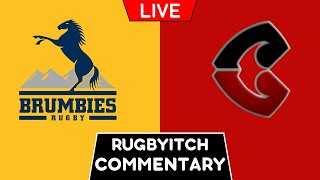 BRUMBIES vs CRUSADERS 2024 Live Commentary [upl. by Kato]