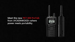 The NEW PKT300 ProTalk Radio [upl. by Ednew]